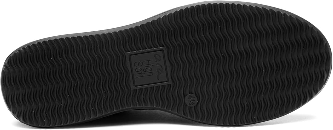 ARA Shoes Damen Sneaker Low Roma 46 EU X-Weit Schwarz, 46 EU X-Weit Schwarz