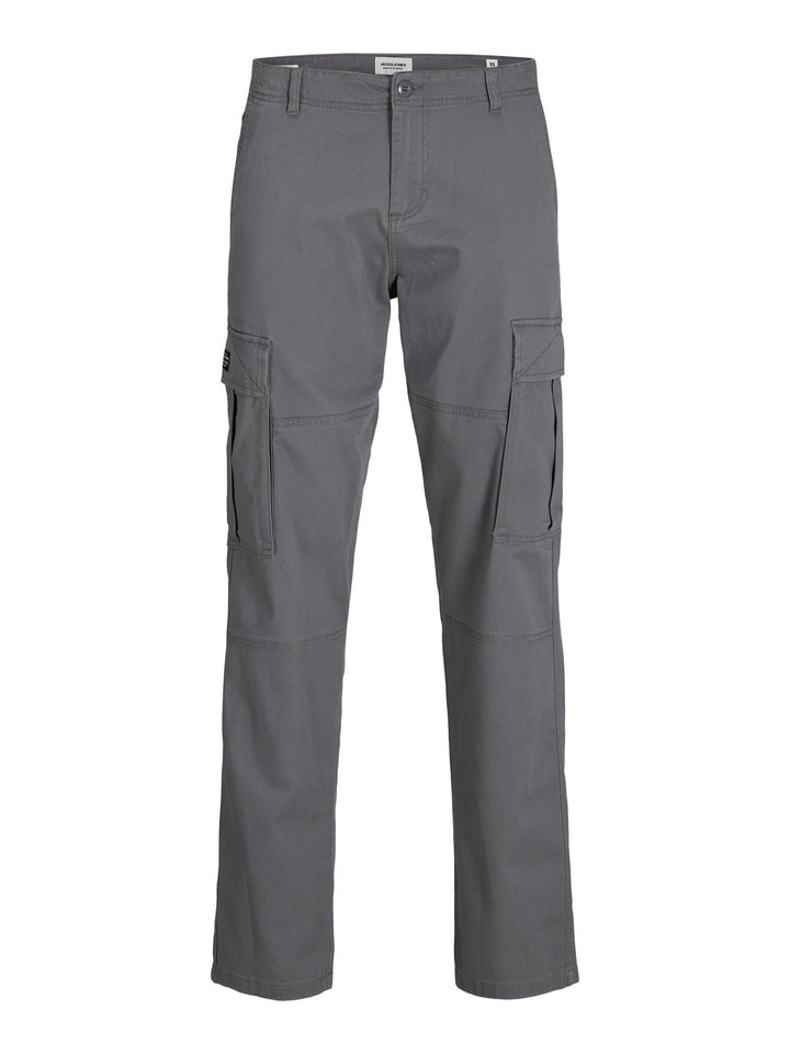 JACK &amp; JONES Male Cargo-Hose Relaxed Fit Cargo-Hose 30W / 32L Castlerock, 30W / 32L Castlerock