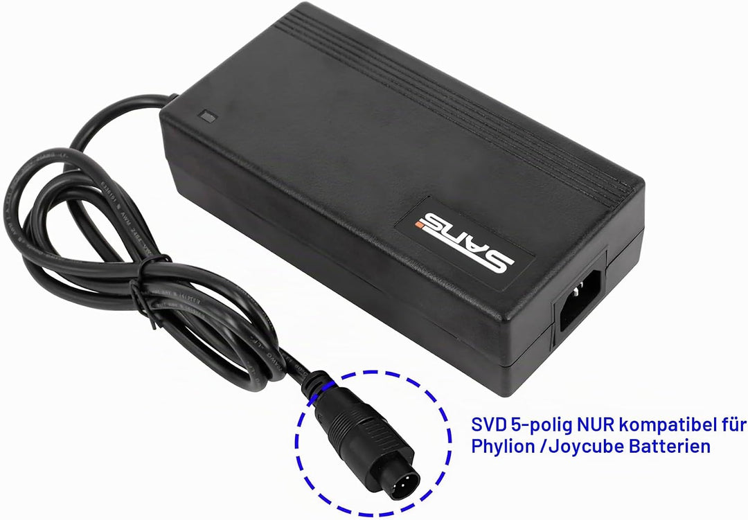 PowerSmart® 48V 2A Ladegerät für Fischer Proline-EVO EM 1609, Proline-EVO ETD 1607, Proline-EVO ETH