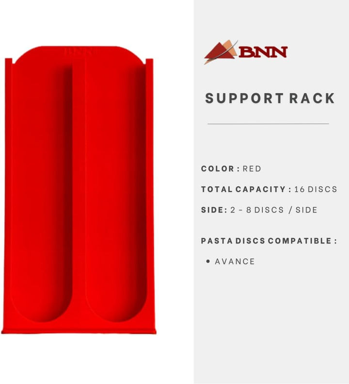 BNN - Avance/Serie 7000 - Halter für Teigscheibe kompatibel mit Philips Avance/Serie 7000 (Rot, 16 S