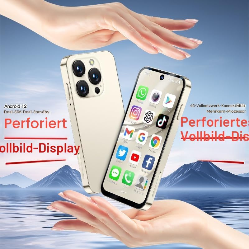 4G Mini-Smartphone (freigegeben), ideale Wahl für Kinder und Studenten, kleines Backup-Telefon in ho