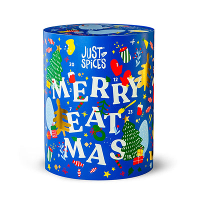 Just Spices Grosser Gewürz Adventskalender 2022 I Weihnachtskalender mit 24 Gewürzmischungen + Kochb
