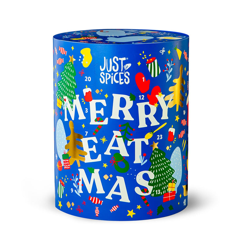 Just Spices Grosser Gewürz Adventskalender 2022 I Weihnachtskalender mit 24 Gewürzmischungen + Kochb