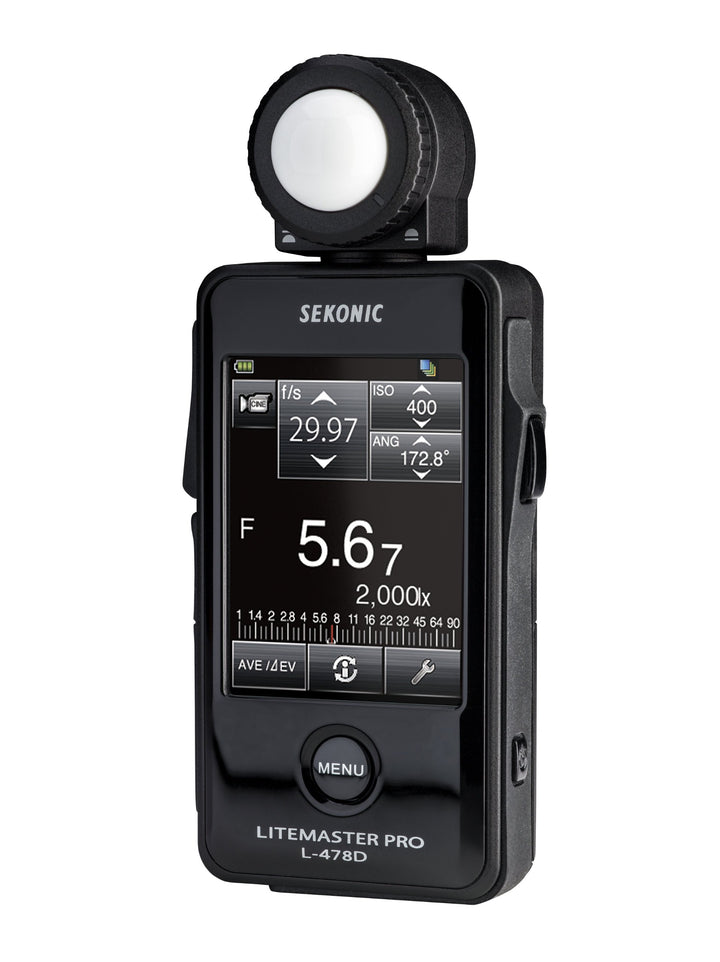 Sekonic L-478D LiteMaster Pro Belichtungsmesser mit Touch-Screen ohne