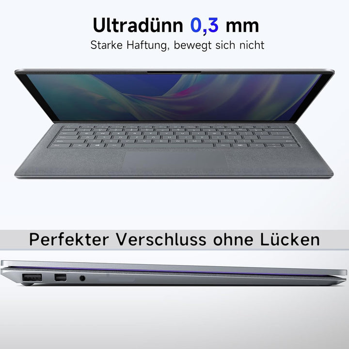 IPROKKO Magnetischer Blickschutzfilter für Microsoft Surface Laptop 5/4/3/2/1-15 Zoll, Abnehmbar Bla