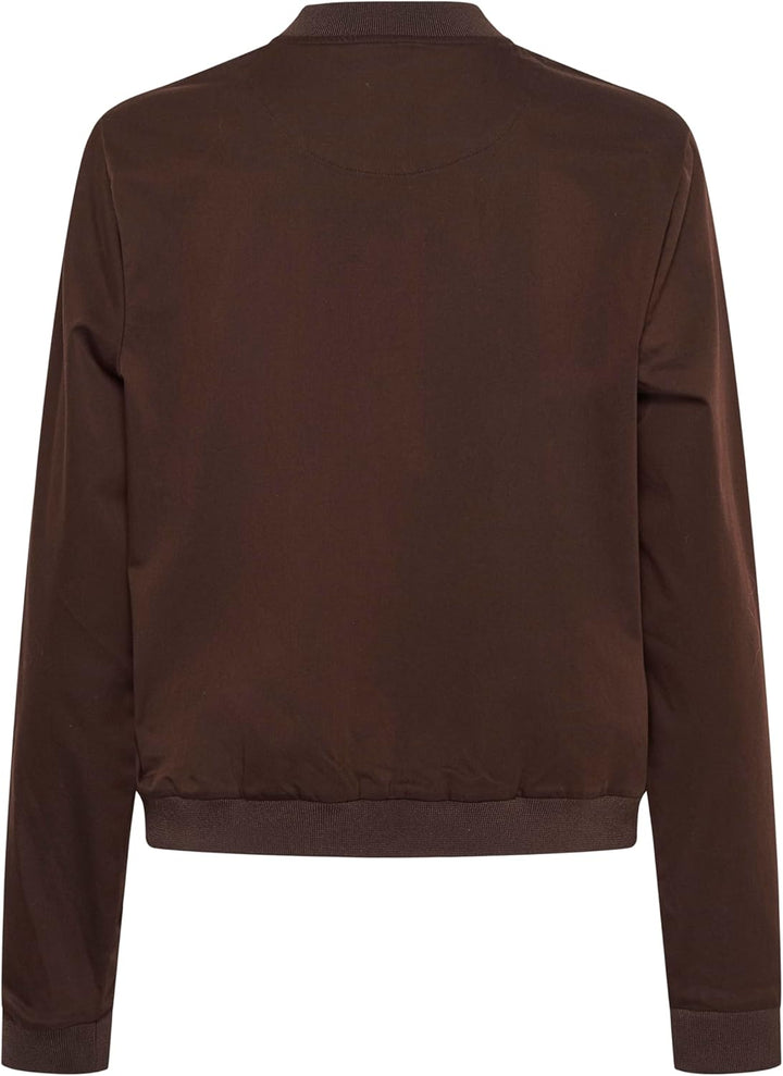 KAFFE Jacke Kalea Damen Jacke Bomberjacke Leichte Sommerjacke Kurz Pilotenjacke Reissverschluss Dünn