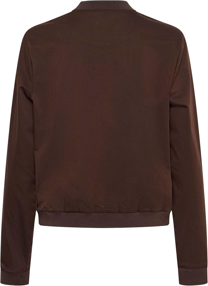 KAFFE Jacke Kalea Damen Jacke Bomberjacke Leichte Sommerjacke Kurz Pilotenjacke Reissverschluss Dünn
