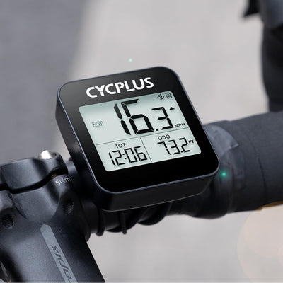 CYCPLUS GPS Fahrradcomputer Drahtlose Fahrradtacho Radcomputer IPX6 Wasserdichter Kilometerzähler GP