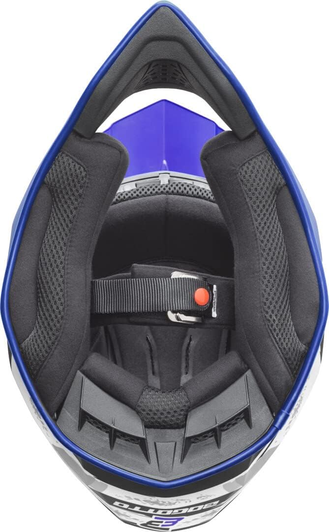 Bogotto V337 Wild-Ride Crosshelm M blau/schwarz/weiss, M blau/schwarz/weiß