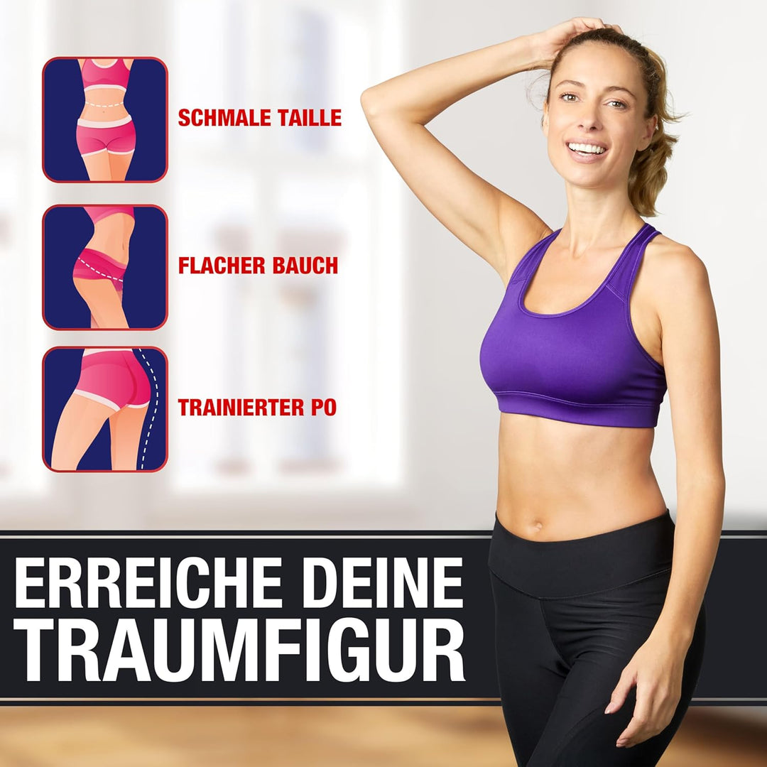 Sports Hula Hoop Reifen Erwachsene – Fitnessreifen zum Abnehmen – 1,0 kg & 95 cm Durchmesser – Für A