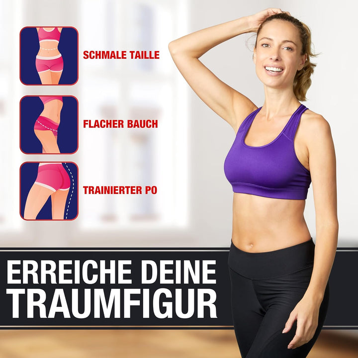 Sports Hula Hoop Reifen Erwachsene – Fitnessreifen zum Abnehmen – 1,0 kg & 95 cm Durchmesser – Für A