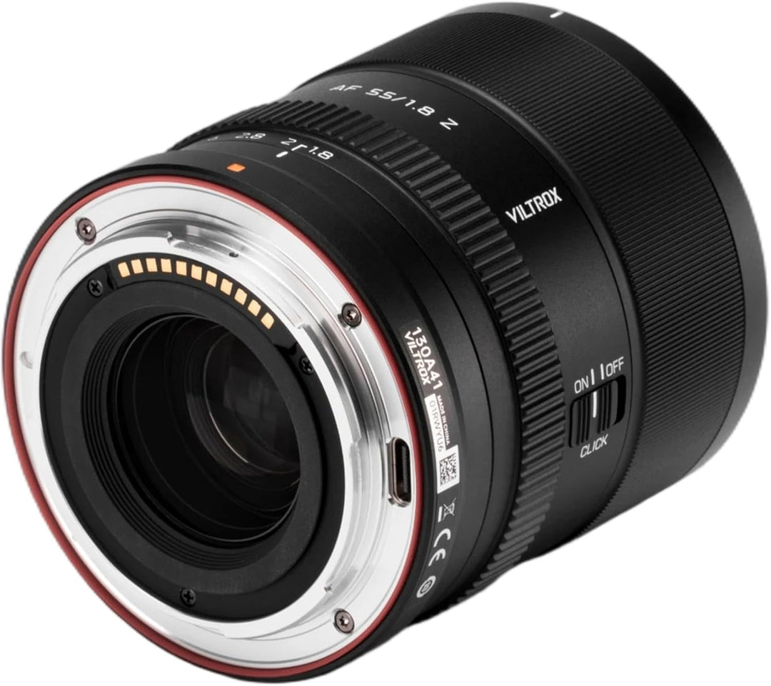 VILTROX 55mm F1.8 Z APO Objektiv, AF 55mm f/1.8 EVO Objektiv für Nikon Z, Autofokus Vollformatobjekt