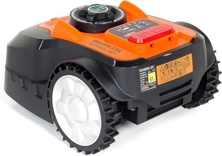 NAC NEW AMERICAN CONCEPT Mähroboter bis 800 qm, Schnittbreite 18cm, Schnitthöhe 20-60mm, bürstenlose