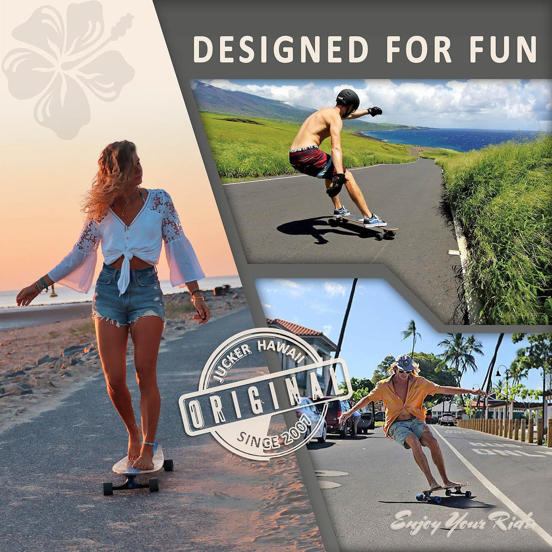 JUCKER HAWAII Longboards | Qualität vom Longboard Profi | Longboard HOKU in verschiedenen Designs |