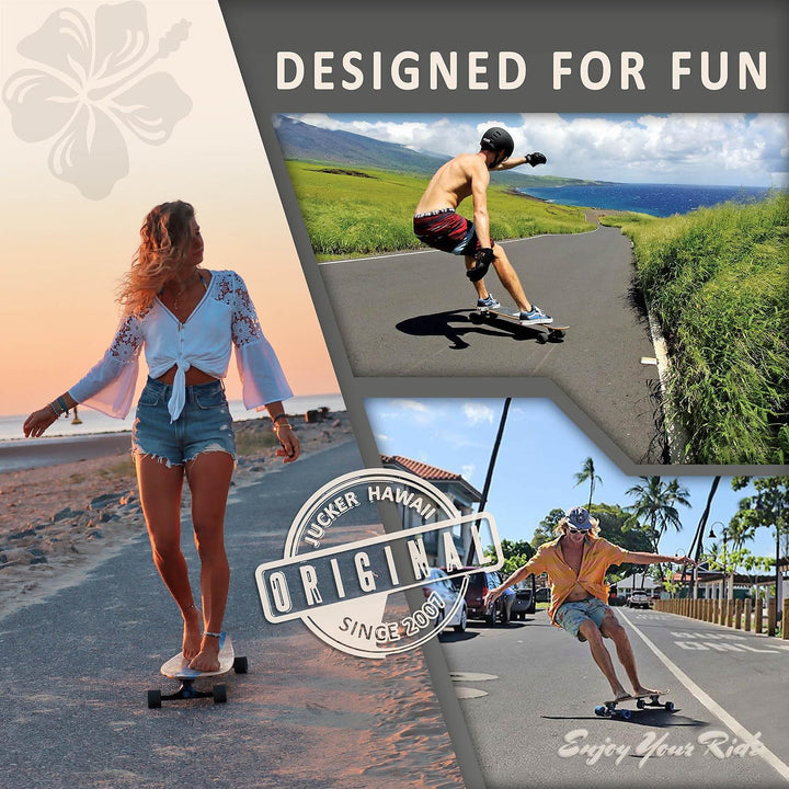JUCKER HAWAII Longboards | Qualität vom Longboard Profi | Longboard HOKU in verschiedenen Designs |