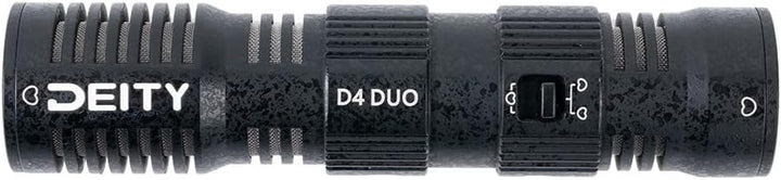 Deity V-Mic D4 Duo Microphone Dual Capsule Microphone On-Camera Portable Microphone for Interview Vl