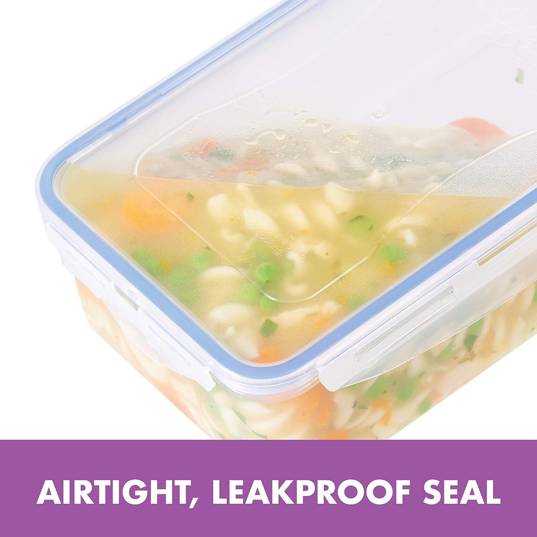 Lock & Lock Wasser Tight Essensbehältern, 14-teilig 14-Piece Set farblos 14 Count, 14 Count