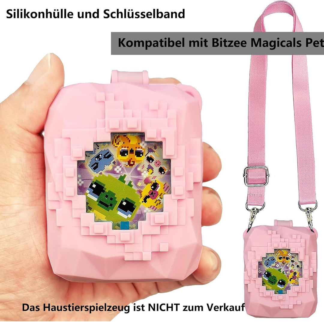 Silikonhülle für Bitzee Magicals Interaktives Spielzeug Digitales Haustier, Schutzhülle für Bitzee M