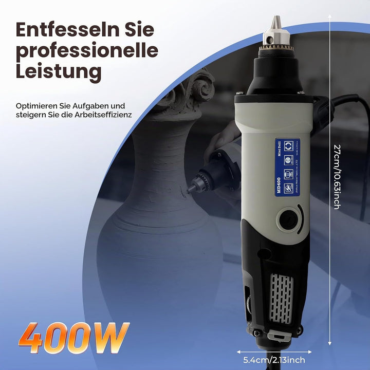 400W Mini Elektrisch Schleifer Bohrmaschine Schleifmaschine Elektrische Mühle Feinschleifer Werkzeug