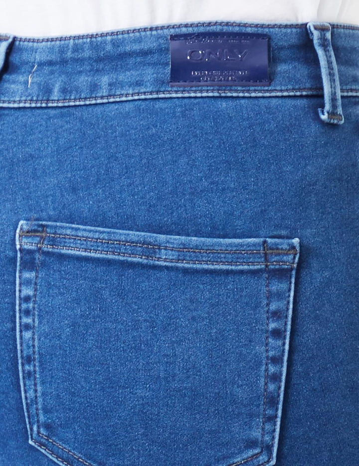 ONLY Damen Onlblush Hw Sk Hp Legging Dnm Box Ext M / 32L Medium Blue Denim, M / 32L Medium Blue Deni
