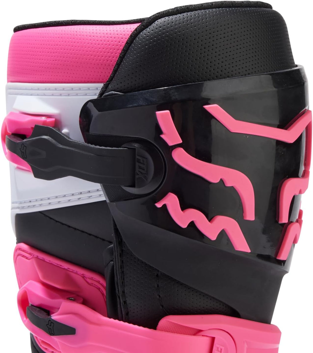 Fox Racing Damen Comp Motocross-stiefel für DamenDAMEN COMP MOTOCROSS STIEFEL 43 EU Schwarz Rosa, 43