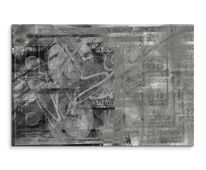 Paul Sinus Art 80x60cm Fotoleinwand Leinwanddruck Kunstdruck Wandbild schwarz grau weiss