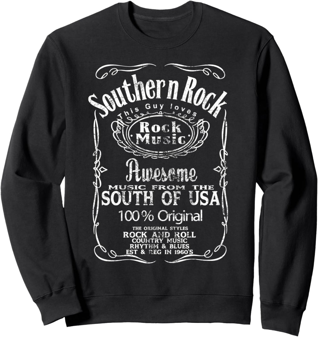 Southern Rock Music USA Vereinigte Staaten Streetwear-Souvenir Sweatshirt