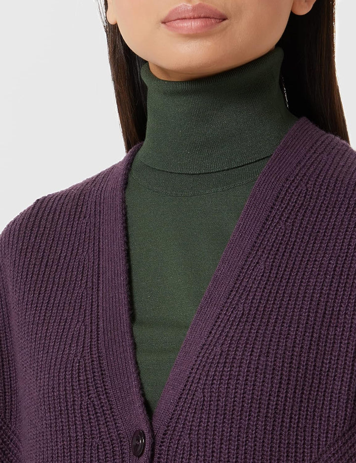 Sisley Damen Cardigan Sweater M Plum 35n, M Plum 35n