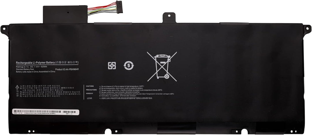 Swark Laptop Akku AA-PBXN8AR Replacement Komplett with Samsung NP900X4 900X4B-A01DE 900X4B-A02 900X4