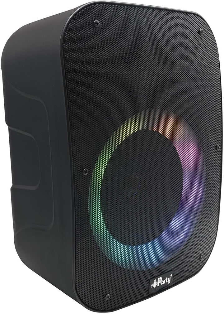 Lexibook K8210 Iparty Audio-Bluetooth, mit Lichteffekten, Mikrofon, Wiederaufladbare Batterie, Schwa