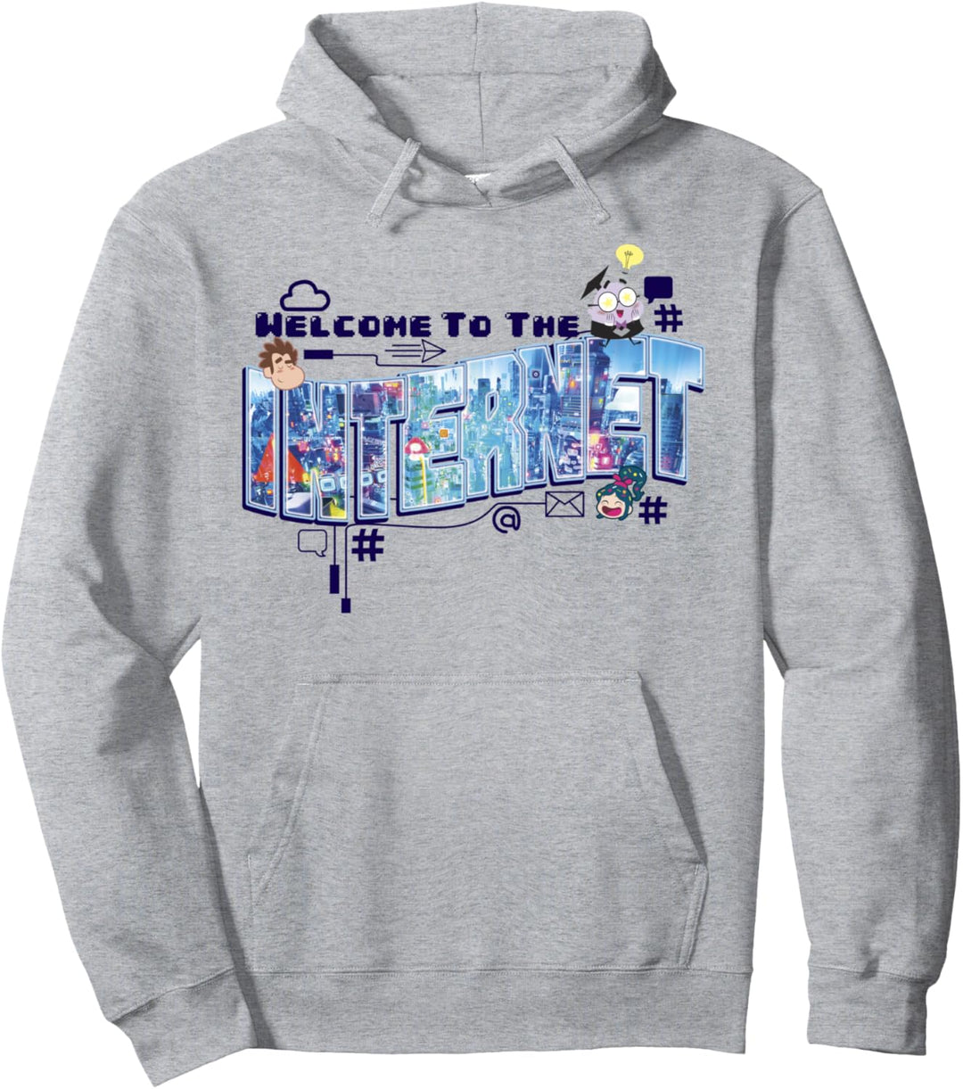 Disney Wreck-It Ralph Welcome To The Internet Pullover Hoodie