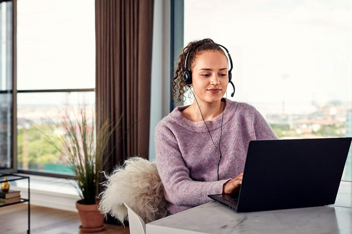 Sennheiser PC 5 Chat: Headset für Internet-Kommunikation, E-Learning und Gaming, Mikrofon mit Rausch