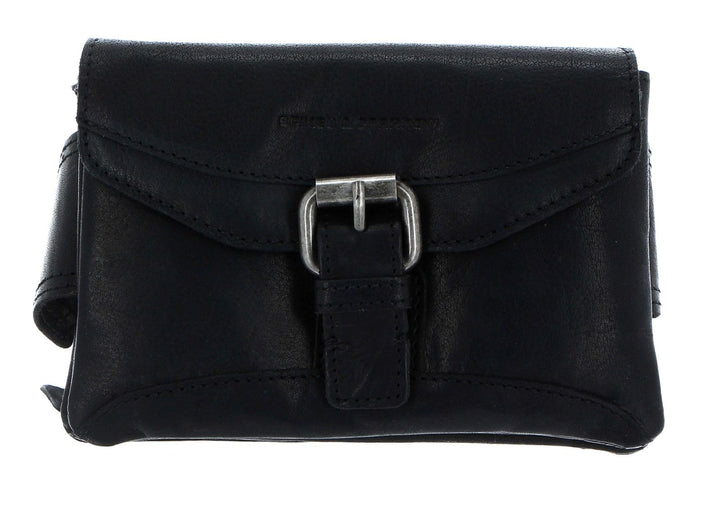 Spikes & Sparrow The Authentics Gürteltasche 19 cm Schwarz, Schwarz