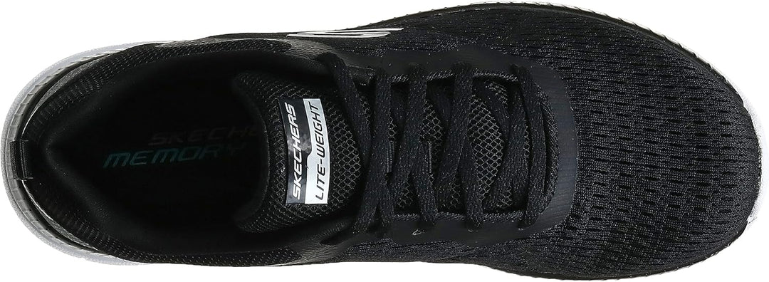 Skechers Damen 12607 Sneaker 35 EU Schwarz, 35 EU Schwarz