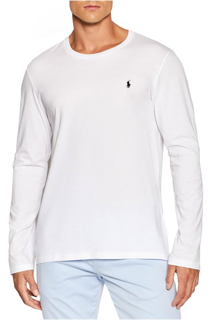 POLO RALPH LAUREN Herren Rundhalsausschnitt T-Shirt (1er Pack) XL-XXL 004 Weiss, XL-XXL 004 Wei&amp;