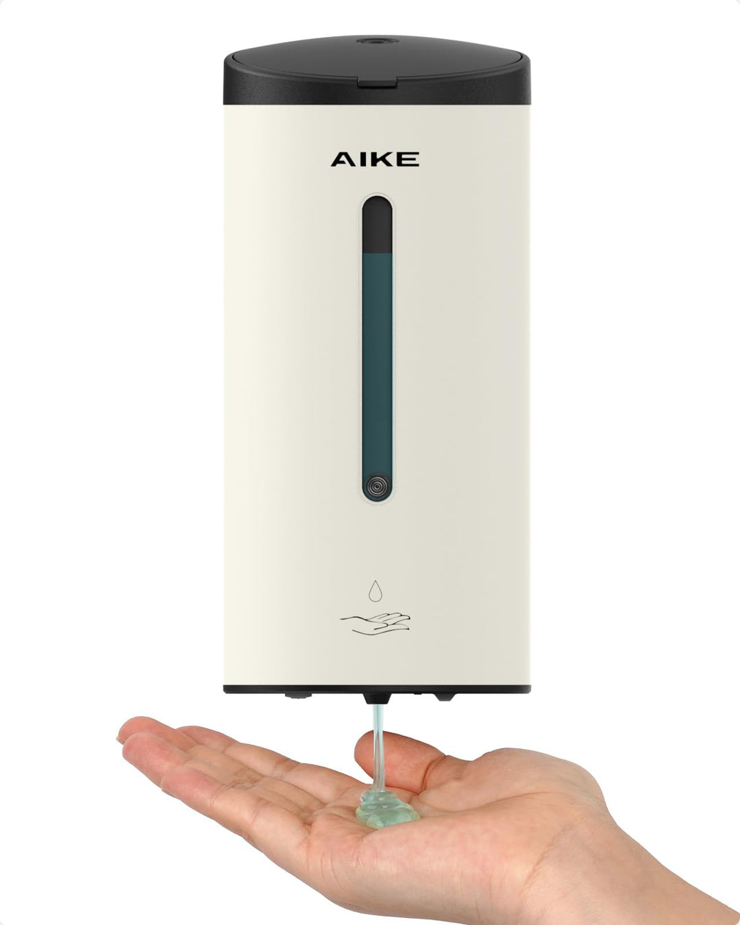 AIKE AK1205 Seifenspender Automatisch Wandbefestigung Edelstahl, 800ml Kommerzieller Automatischer F