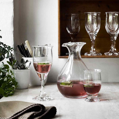 Holmegaard Dessertweinglas 14 cl Idéelle aus Glas Originaldesign, klar