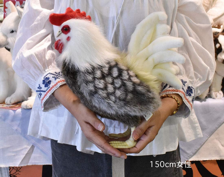 Hansa Bantam Rooster Plüsch, 27,9 cm, Braun, L