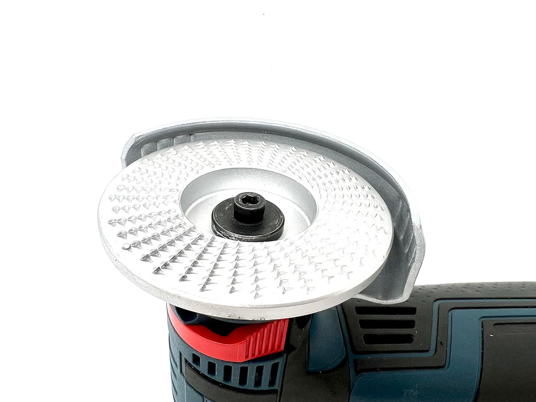 Wellerwerkzeuge I Raspelscheiben 4er SET 76x10mm für Mini akku Winkelschleifer wie Bosch GWS 12 10,8
