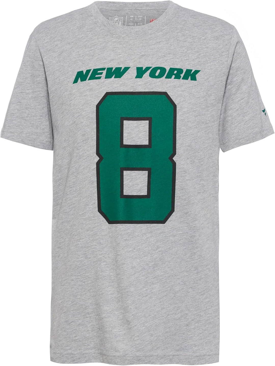 Fanatics Herren Fanshirt Aaron Rodgers New York Jets M Sports Grey, M Sports Grey