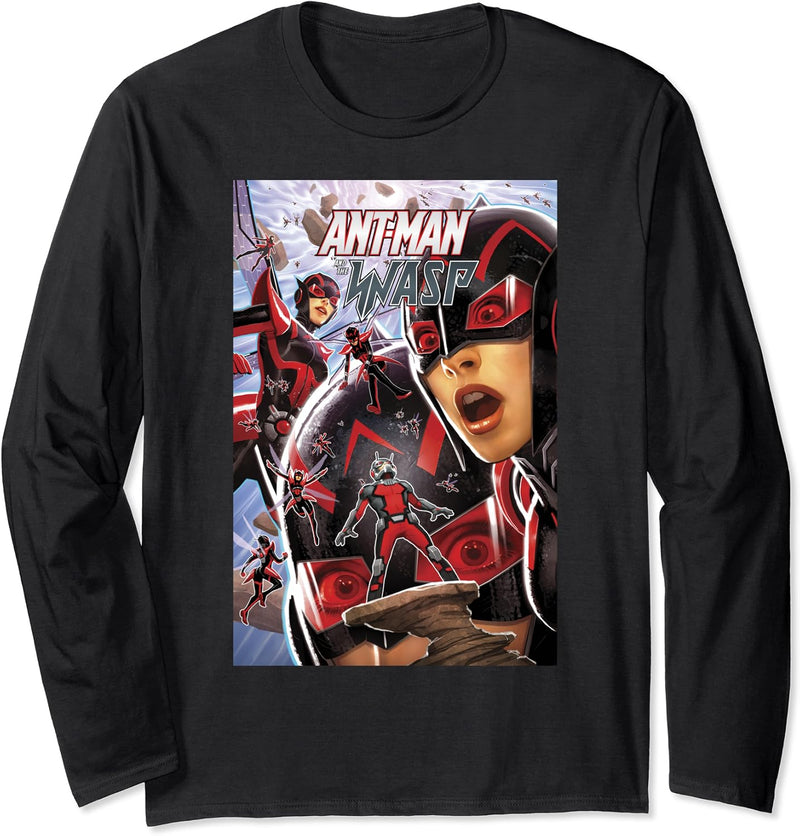 Marvel Avengers Ant-Man And The Wasp Poster Langarmshirt