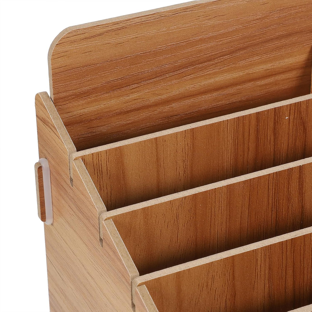 Cabilock Handy Aufbewahrungsbox Wooden Cell Phone Holder Classroom 30 Grids Cell Phone Storage Box D