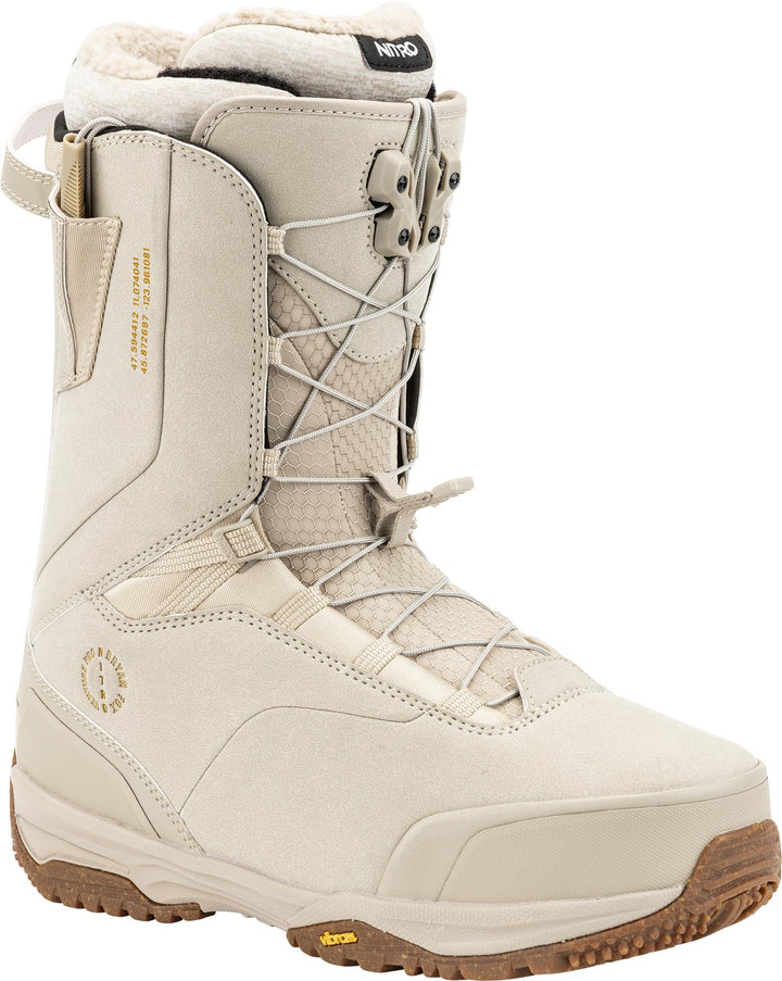 Nitro Herren Snowboards Venture Pro TLS & Lace All Mountain Freeride Freestyle Schnellschnürsystem B
