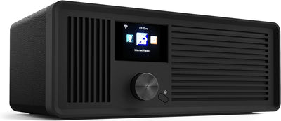 sky vision DAB 70 – Stereo DAB+ Internet-Radio (FM UKW, WLAN-fähig, mit AUX-Anschluss plus Kabel, Di