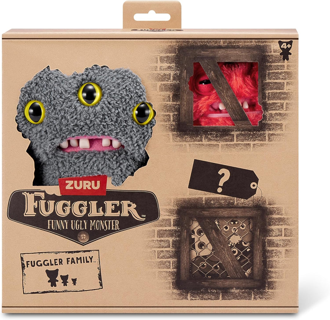 Fuggler Fugg Familie von ZURU Funny Ugly Monster, Plüsch, zum Sammeln, Spielzeug (Reeko), Reeko