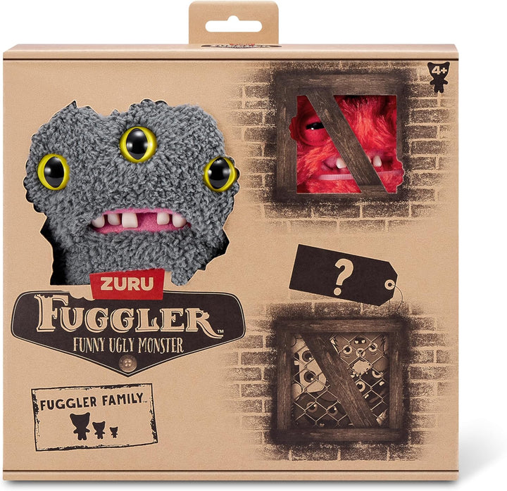 Fuggler Fugg Familie von ZURU Funny Ugly Monster, Plüsch, zum Sammeln, Spielzeug (Reeko), Reeko