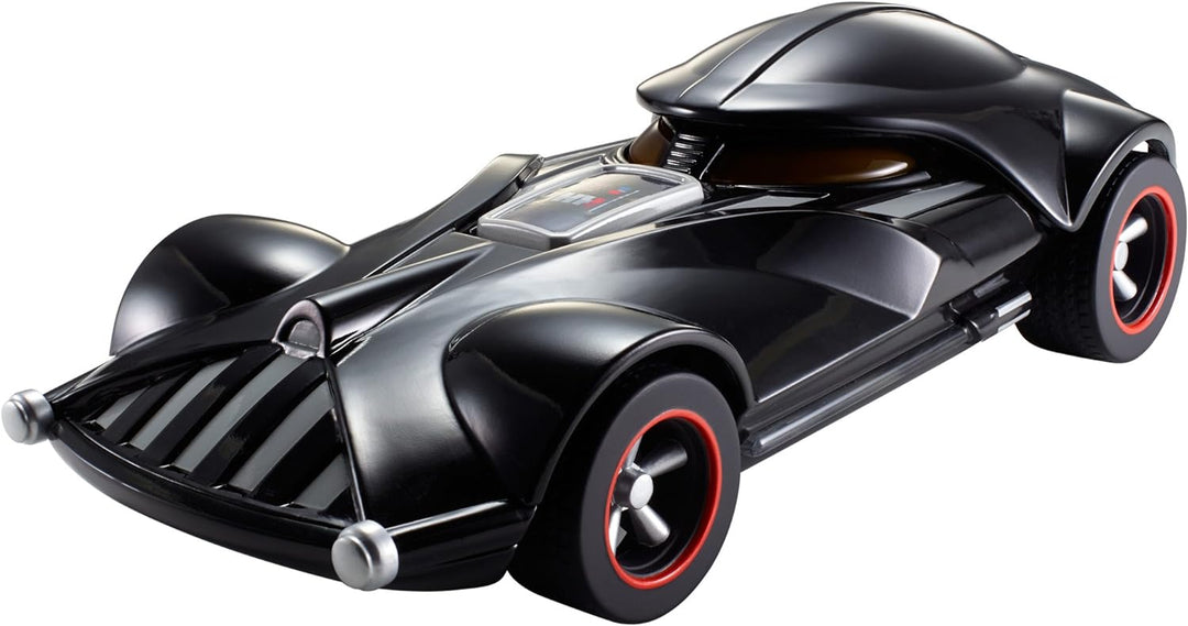 Hot Wheels FBW75 Star Wars Darth Vader RC Fahrzeug mit Lights und Sounds, Ferngesteuertes Auto mit C