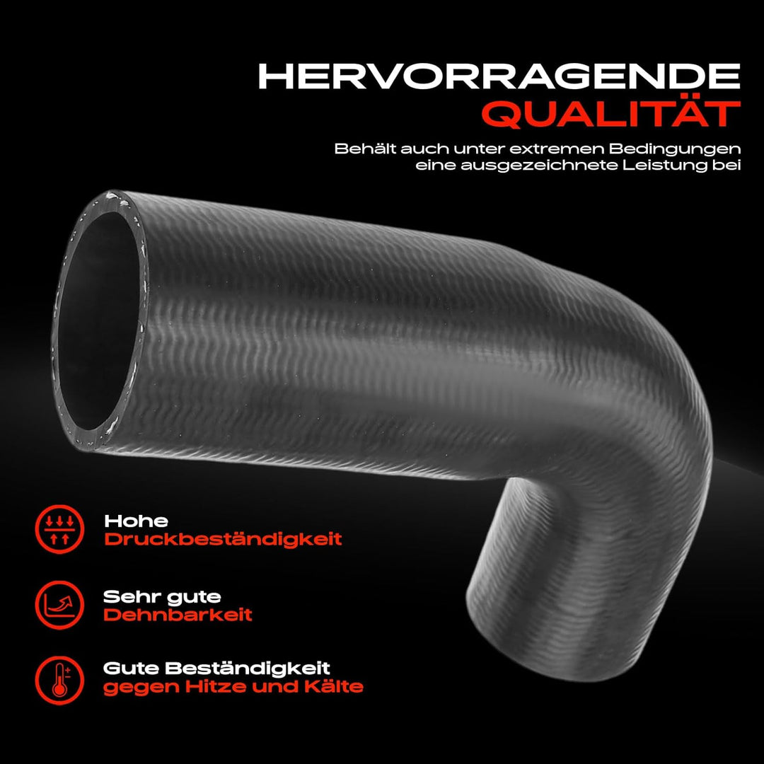 Ladeluftschlauch Turboschlauch Vorne für A3 TT Leon 8L1 8N3 8N9 1M1 1.8L Benzin 1996-2006 06A145832L