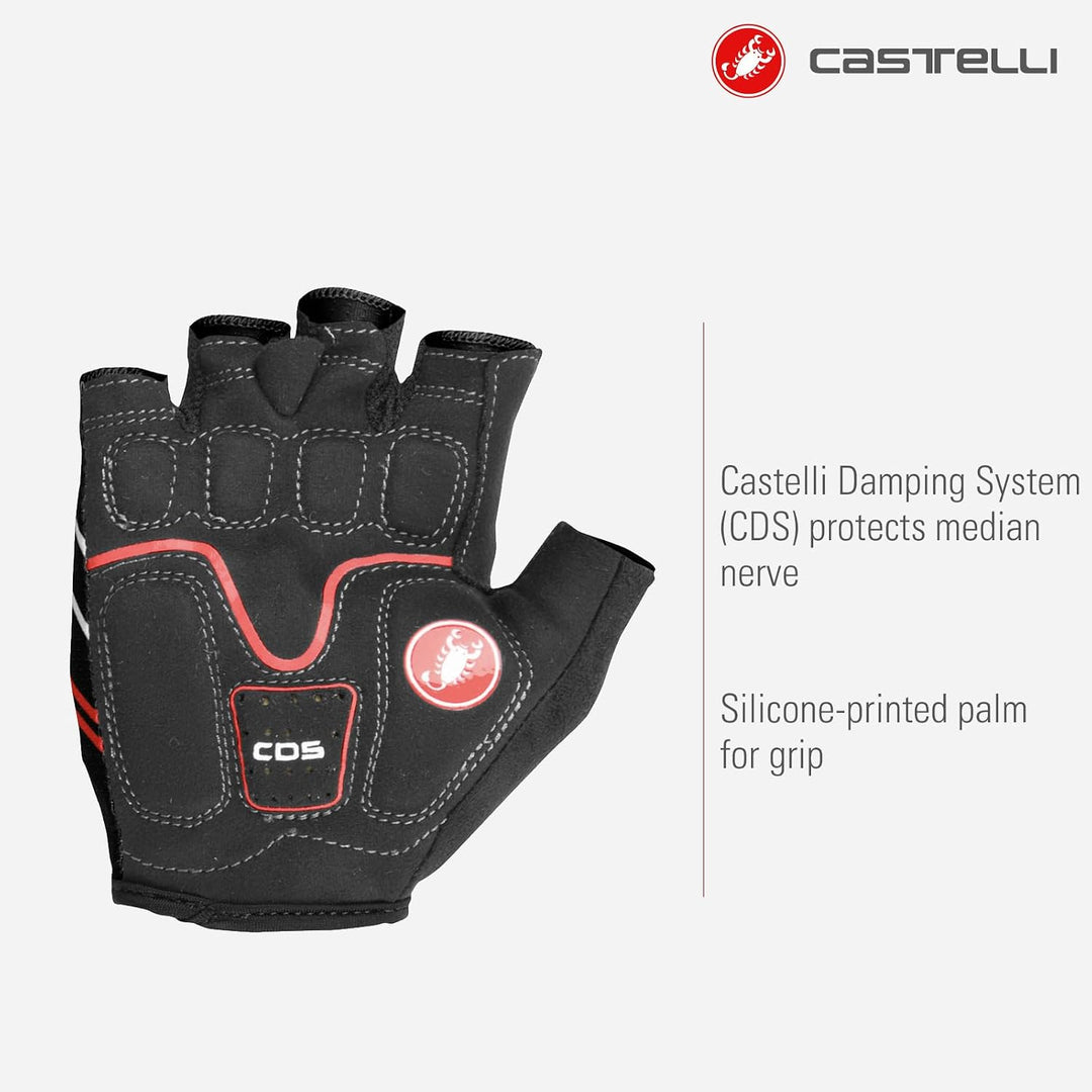 CASTELLI Damen Süss 2 W Radfahren Handschuhe XS Schwarz, XS Schwarz