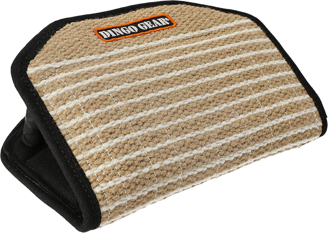Dingo Gear Beisskissen aus Jute Keilform Gizmo Ausbildung IGP IPO K9 Hundetraining S00516 Jute Gross